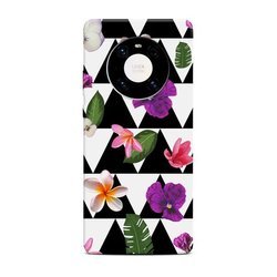 CASEGADGET CASE OVERPRINT FLOWERS IN TRIANGLES HUAWEI MATE 40