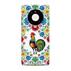 CASEGADGET CASE OVERPRINT ROOSTER WHITE HUAWEI MATE 40