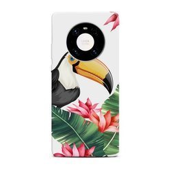 CASEGADGET CASE OVERPRINT TOUCAN AND LEAVES HUAWEI  MATE 40